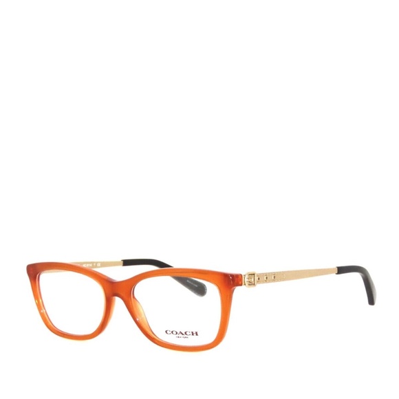 Coach 6114 5502 51 Amber Eyeglasses HC6114 - Picture 1 of 5